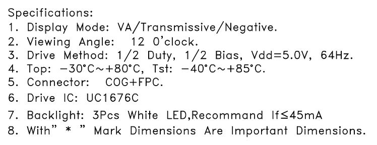 lcd spec lcd spec