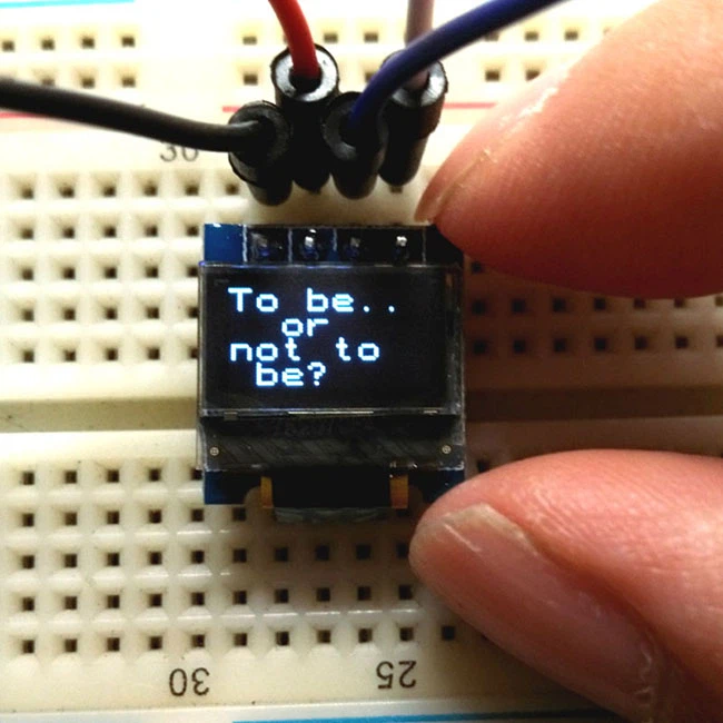 Micro Size OLED Display Module