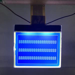 1,4 Zoll 128x64 Grafik Blau LCD