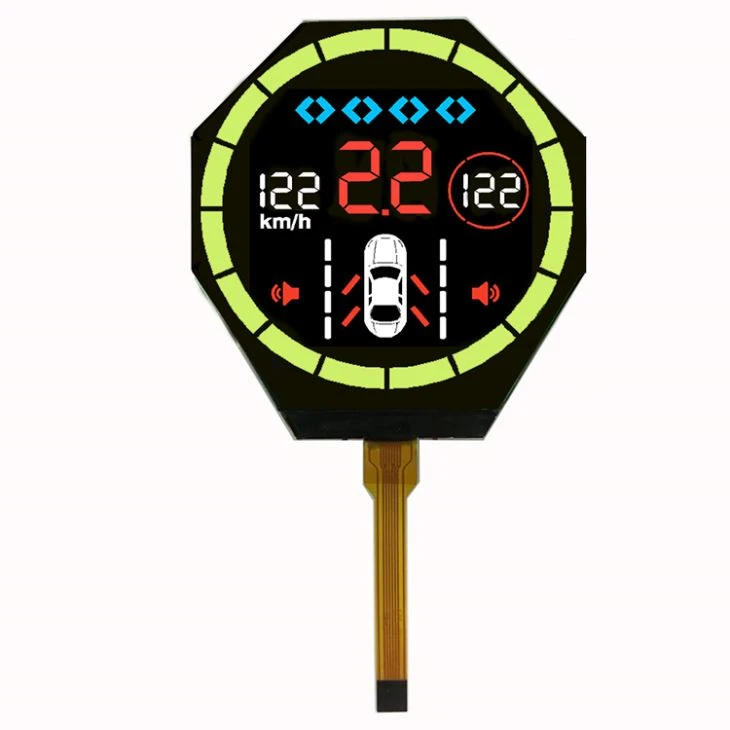 Octagon Segment LCD-Anzeigemodul