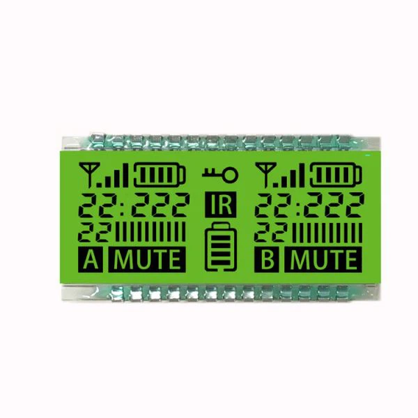 Gelb-Grünes Segment-LCD-Display
