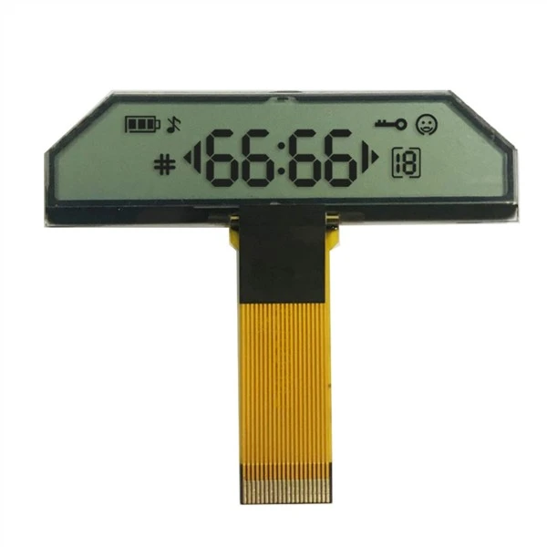 Benutzerdefinierte Größe TN Segment LCD Display FPC Digital LCD